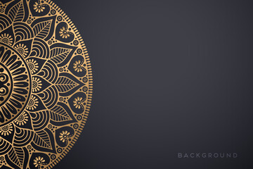 luxury ornamental mandala design background