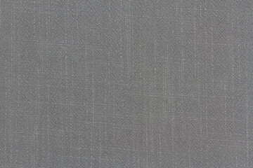 Fototapeta na wymiar Surface of cotton linen tablecloth kitchen (napkin) gray color texture background.