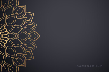 Fototapeta premium luxury ornamental mandala design background