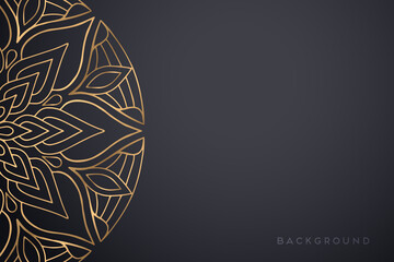 luxury ornamental mandala design background