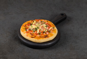 pizza in a pan