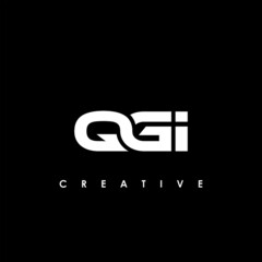 QGI Letter Initial Logo Design Template Vector Illustration