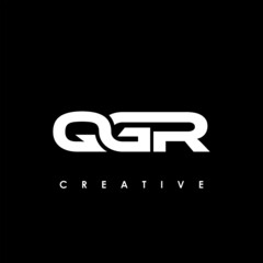 Fototapeta premium QGR Letter Initial Logo Design Template Vector Illustration