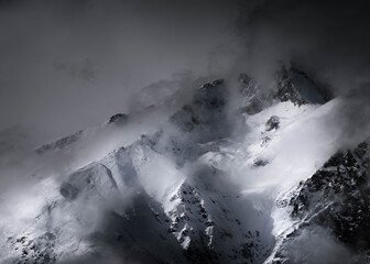 Landscape with clouds
