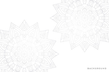 luxury ornamental mandala design background