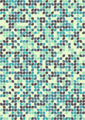 Abstract Geometric Pattern generative computational art illustration