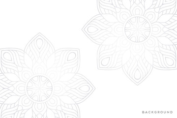 luxury ornamental mandala design background