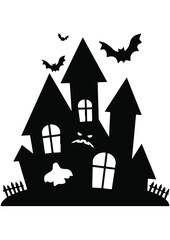 Halloween, Decoration, Horror film, Witch, Cats, Ghost, Home decoration, Decor equipment