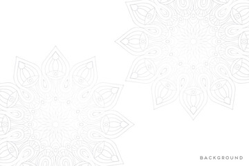 luxury ornamental mandala design background