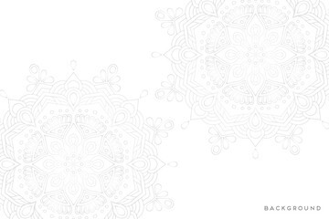 luxury ornamental mandala design background