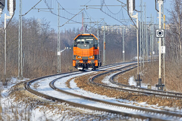 Diesel shunting locomotive.  © Tomasz Warszewski