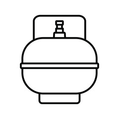 gas cylinders icon. Propane Gas Tank icon. vector illustration