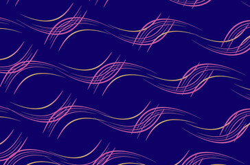 elegant purple background with abstract pink waves