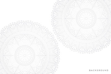 luxury ornamental mandala design background