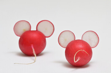 Vegetable Little Mice From Radish