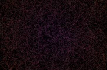 dark asymmetrical texture with random chaotic lines, abstract geometric pattern