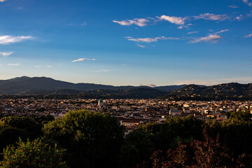 Obraz premium Sunset over Florence, Italy