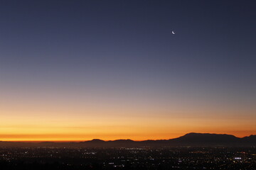 Vista desde las alturas, del templo  bah&aacute;'i de sudamerica