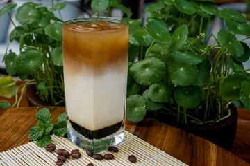 vietnamese iced coffee milk, Iced coffee is a type of coffee beverage served chilled, brewed simply pouring over ice or into ice cold milk.