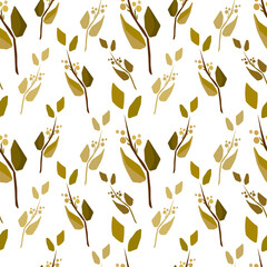 seamless bright background citrus print