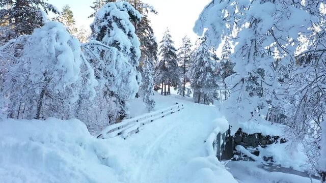winter mountain landscape norway