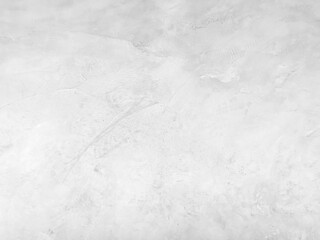 Naklejka premium Soft abstract white grunge cement or concrete wall texture background, White cement wall texture for interior design for the background. The black and white concept of a plain white plastered brick.