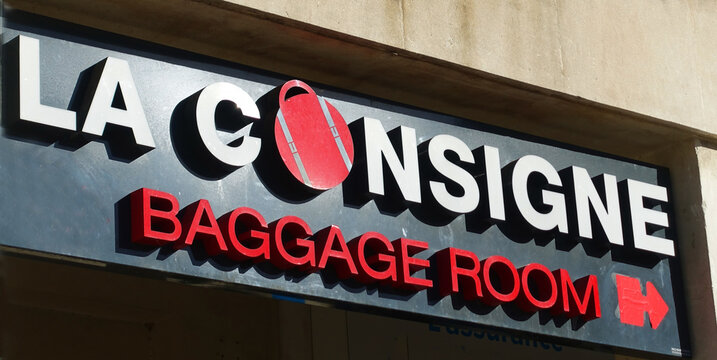 enseigne pour la consigne