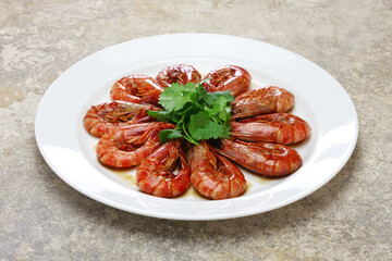 You Bao Xia, Shanghai style shrimp stir-fry