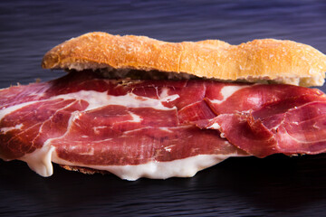 Bocadillo de jamón