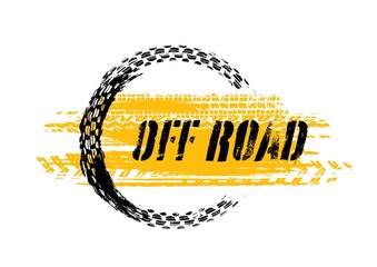 Grunge off-road post and quality stamp © Double Brain