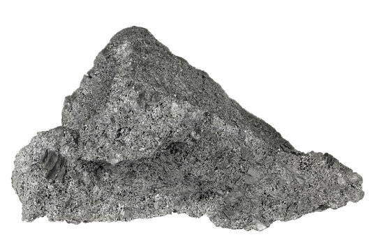 hard coal coke isolated on white background