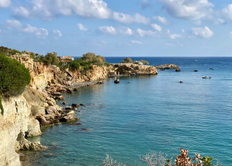 Cape Sarandaris on Crete Island