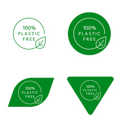 Set of Vector icon and logo design template in simple linear style.