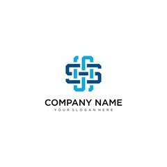 Letter SN line logo design. Linear creative minimal monochrome monogram symbol. Universal elegant vector sign design. Premium business logotype. Graphic alphabet symbol for corporate business identity