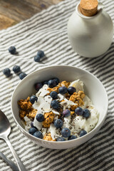 Healthy Homemade Ricotta Cheese Yogurt Bowl