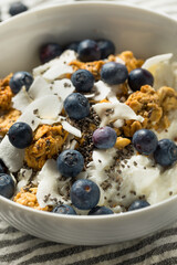 Healthy Homemade Ricotta Cheese Yogurt Bowl