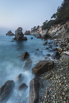 amanecer en Cala Frares