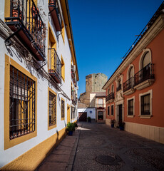 Streets in the Old Town of Cordoba