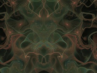 Imaginatory fractal background Image