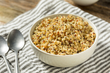 Healthy Cooked White Quinoa
