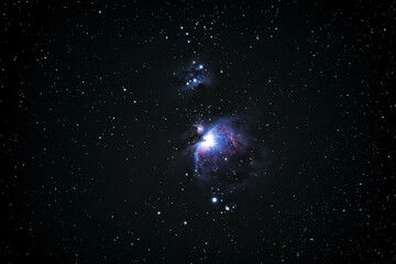 Orion Nebula shot using the Lumix S5 adapted to the Tamron 150-600mm.  Koblenz - Germany
24 MP 30 sec.  600mm 3200 ISO single frame