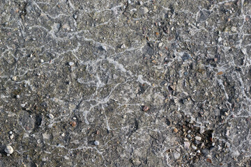 Texture of the concrete slab.