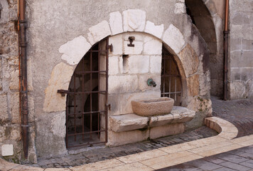 Fontaine Quiberet, Annecy, Haute-Savoie, France