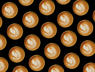 paper coffee cup on a dark background