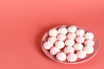 Meringue is dessert and the basis of many confectionery products, which is whipped and baked egg...