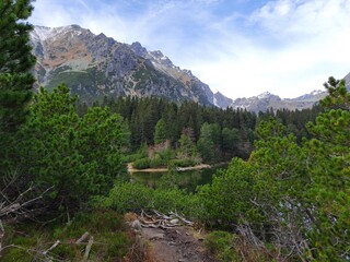 lake in the mountains