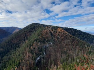autumn in the mountains