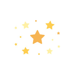 Star Icon, Star Vector, Group of Star Vector Illustration Background