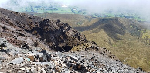 landscape with mountains