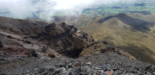 view from the mountain